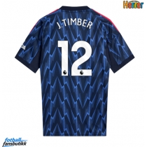 Arsenal Jurrien Timber #12 Bortedrakt 2025-26 Kortermet